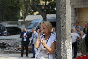 Requiem for victims of Russian missile strike on Ohmatdyt Hospital in Kyiv