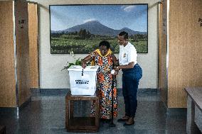 RWANDA-KIGALI-ELECTION-VOTE