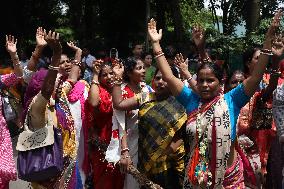 Last Day Of The Rath Yatra Festival In India