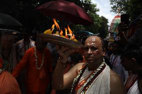 Last Day Of The Rath Yatra Festival In India