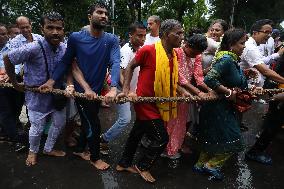 Last Day Of The Rath Yatra Festival In India