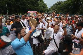 Last Day Of The Rath Yatra Festival In India