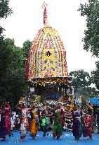 Last Day Of The Rath Yatra Festival In India