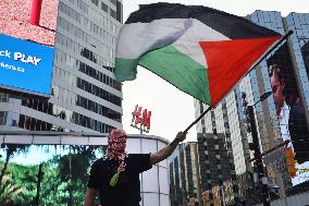 Pro-Palestinian Rally In Toronto, Canada