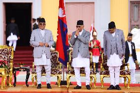 Nepal Prime Minister KP Sharma Oli Takes Oath For Fourth Term