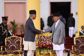 Nepal Prime Minister KP Sharma Oli Takes Oath For Fourth Term