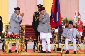 Nepal Prime Minister KP Sharma Oli Takes Oath For Fourth Term