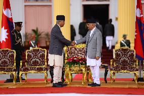 Nepal Prime Minister KP Sharma Oli Takes Oath For Fourth Term