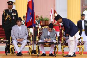 Nepal Prime Minister KP Sharma Oli Takes Oath For Fourth Term