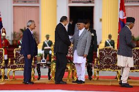 Nepal Prime Minister KP Sharma Oli Takes Oath For Fourth Term