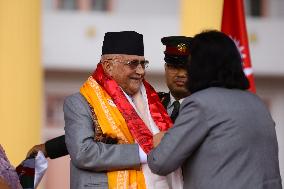 Nepal Prime Minister KP Sharma Oli Takes Oath For Fourth Term