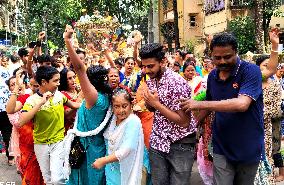 Return Chariot Procession In Siliguri