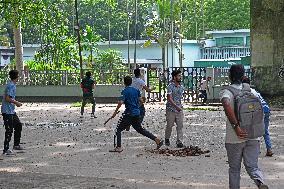 Clash Between Quota Protesters In Dhaka