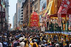 Rath Yatra Festival Grand Procession In Toronto