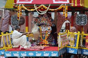 Rath Yatra Festival Grand Procession In Toronto