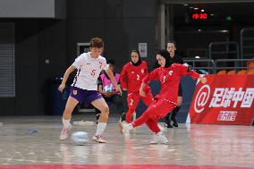 (SP)CHINA-LANZHOU-FOOTBALL-WOMEN'S FUTSAL INTERNATIONAL TOURNAMENT (CN)