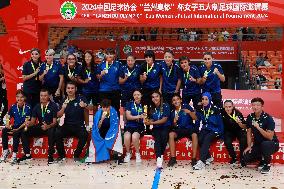 (SP)CHINA-LANZHOU-FOOTBALL-WOMEN'S FUTSAL INTERNATIONAL TOURNAMENT (CN)