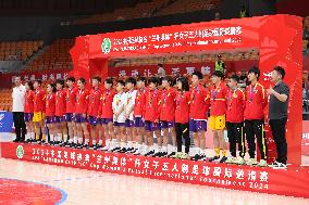 (SP)CHINA-LANZHOU-FOOTBALL-WOMEN'S FUTSAL INTERNATIONAL TOURNAMENT (CN)