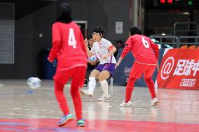 (SP)CHINA-LANZHOU-FOOTBALL-WOMEN'S FUTSAL INTERNATIONAL TOURNAMENT (CN)