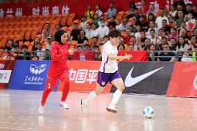 (SP)CHINA-LANZHOU-FOOTBALL-WOMEN'S FUTSAL INTERNATIONAL TOURNAMENT (CN)