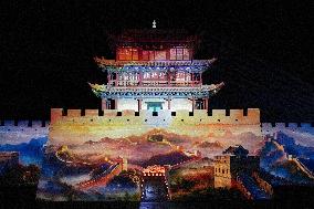Night View of Jiayuguan - China