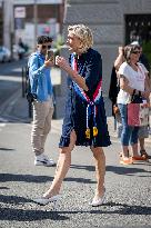 Marine Le Pen Attends Bastille Day Celebrations - Henin-Beaumont