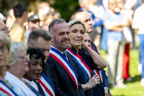 Marine Le Pen Attends Bastille Day Celebrations - Henin-Beaumont