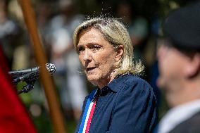 Marine Le Pen Attends Bastille Day Celebrations - Henin-Beaumont