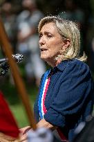 Marine Le Pen Attends Bastille Day Celebrations - Henin-Beaumont