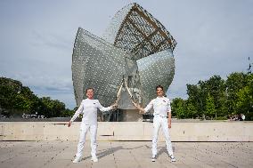 Olympic Flame in Paris - Day Two