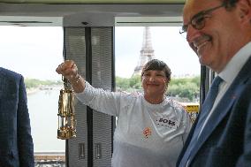 Olympic Flame in Paris - Day Two