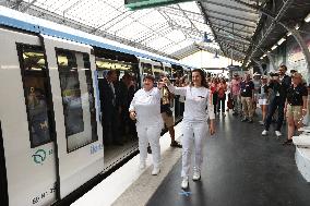 Olympic Flame in Paris - Day Two