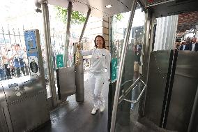 Olympic Flame in Paris - Day Two