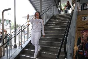 Olympic Flame in Paris - Day Two