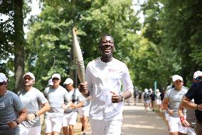 Olympic Flame in Paris - Day Two