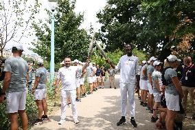 Olympic Flame in Paris - Day Two