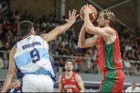 Basketball: Portugal vs Argentina