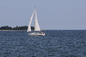 Centre Island Beach In Toronto, Canada