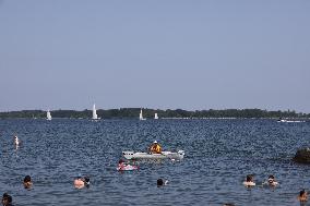 Centre Island Beach In Toronto, Canada