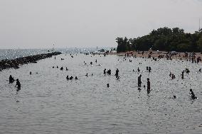 Centre Island Beach In Toronto, Canada