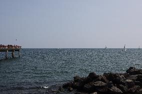 Centre Island Beach In Toronto, Canada