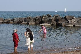 Centre Island Beach In Toronto, Canada