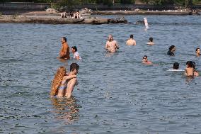 Centre Island Beach In Toronto, Canada