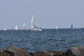 Centre Island Beach In Toronto, Canada