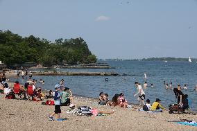 Centre Island Beach In Toronto, Canada