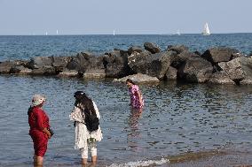 Centre Island Beach In Toronto, Canada