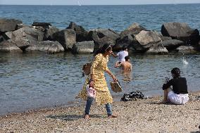 Centre Island Beach In Toronto, Canada