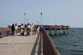 Centre Island Beach In Toronto, Canada