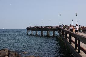 Centre Island Beach In Toronto, Canada