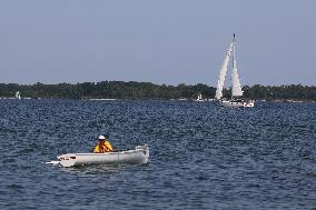 Centre Island Beach In Toronto, Canada